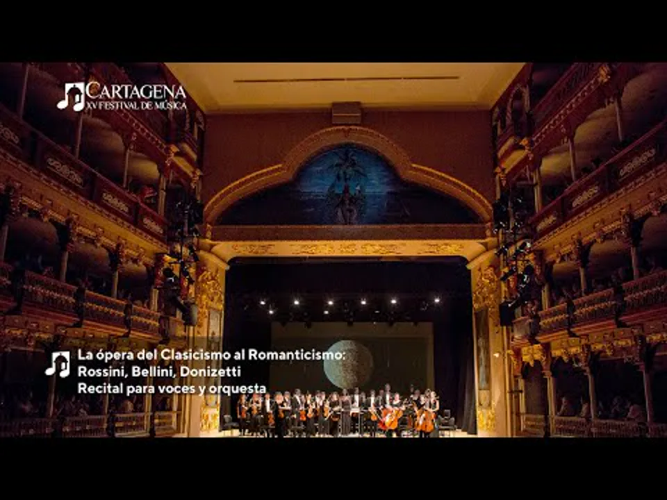 Miniatura oficial del recital de Rossini, Bellini y Donizetti